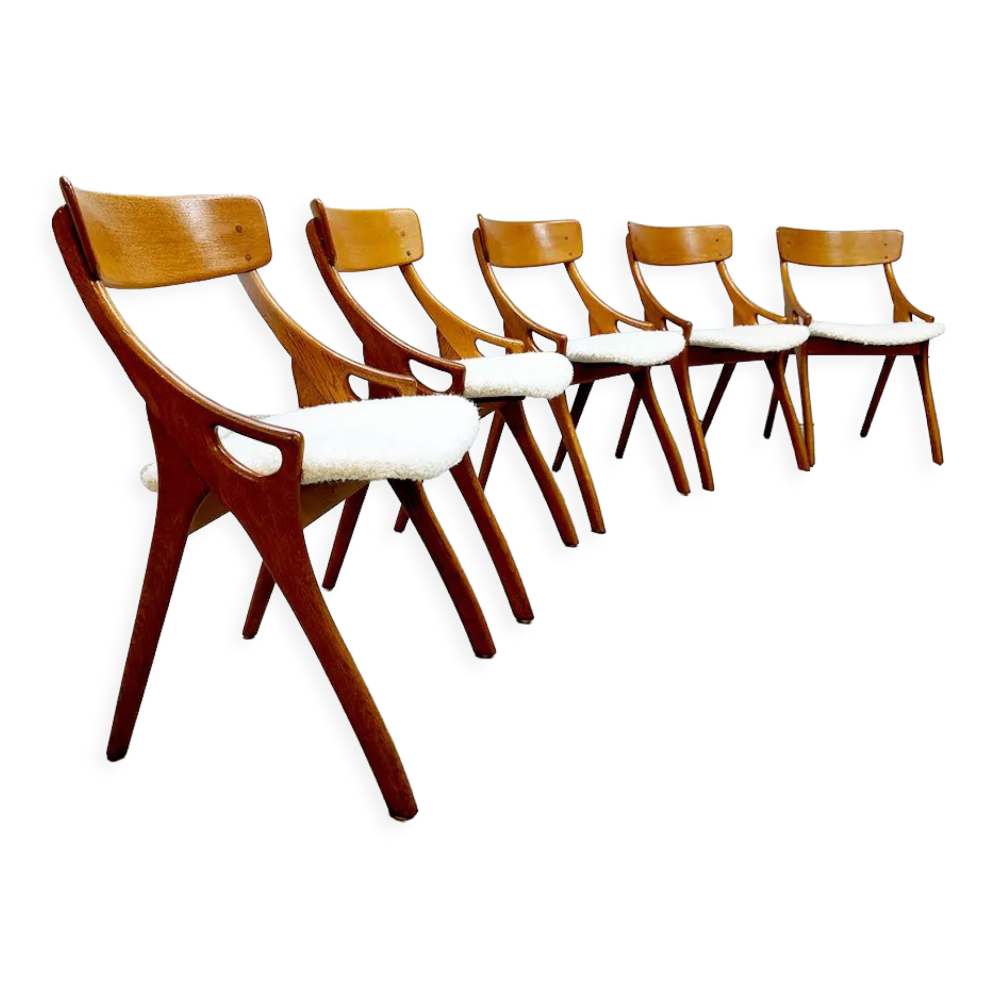 Vintage Danish dining chairs