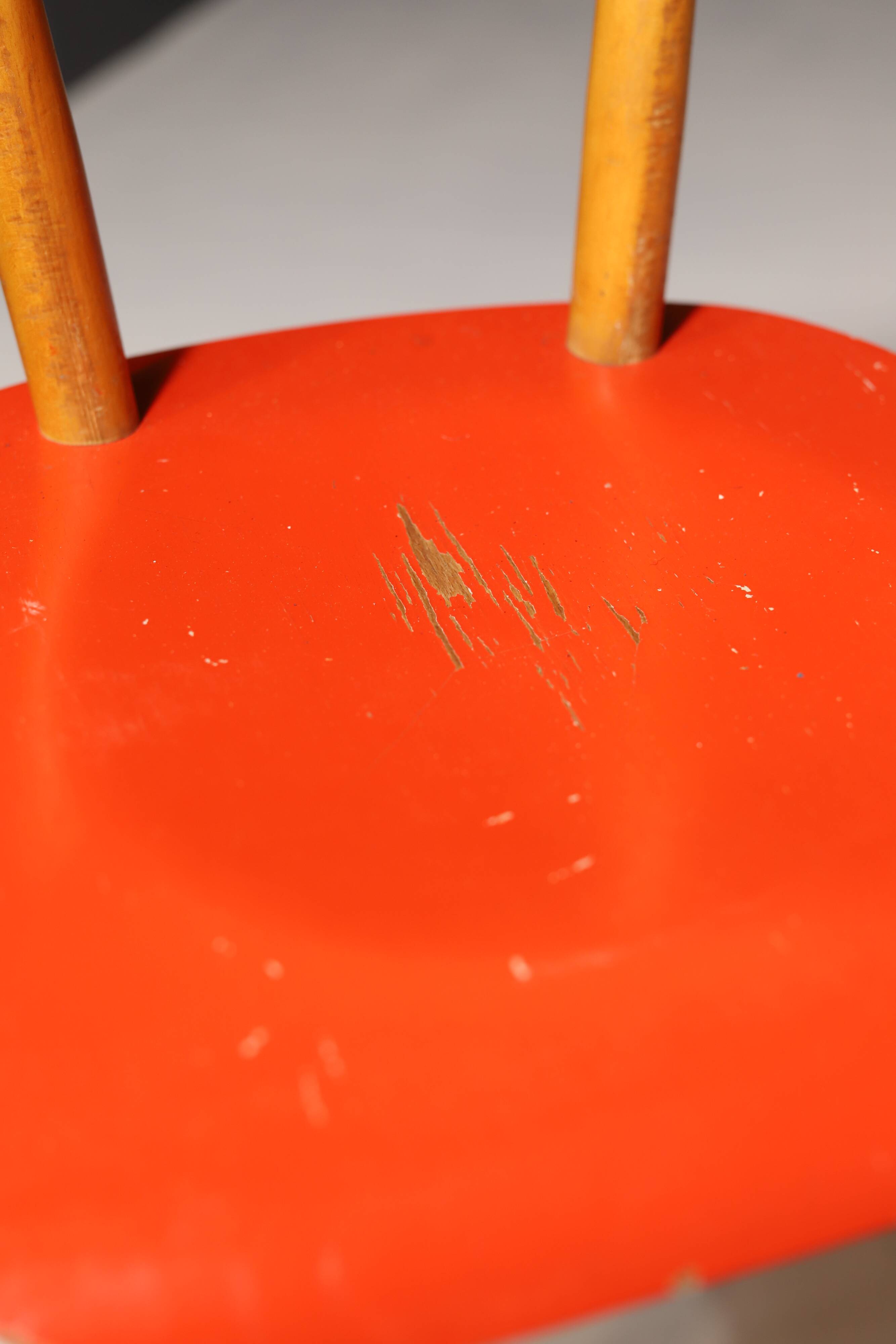 Mid century color dining chairs  1960´s, Czechoslovakia, set of 18