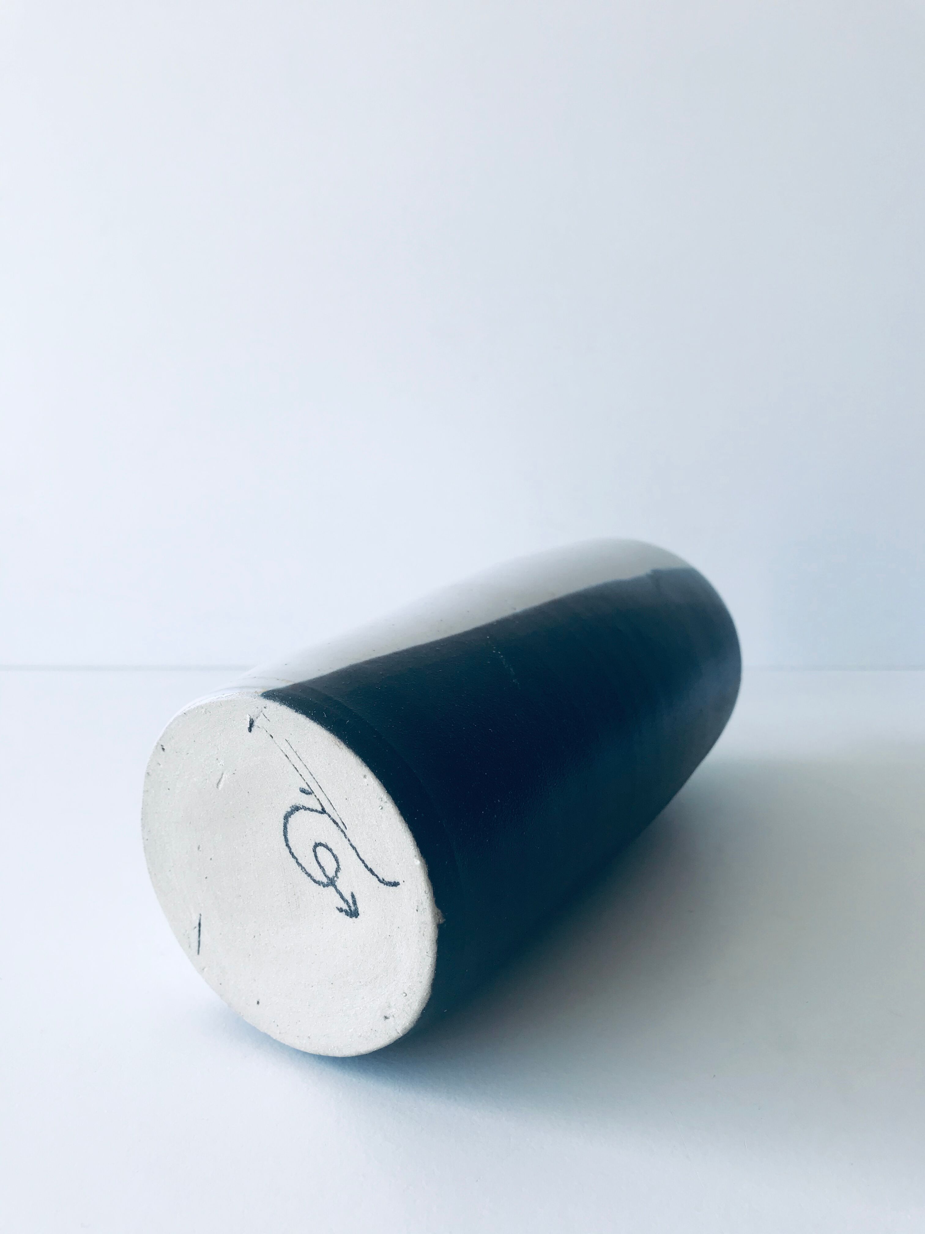Black and white vase