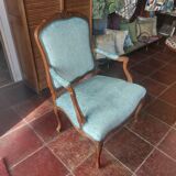 Restored Louis XV queen's armchair