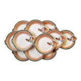 Lot de 11 assiettes plates