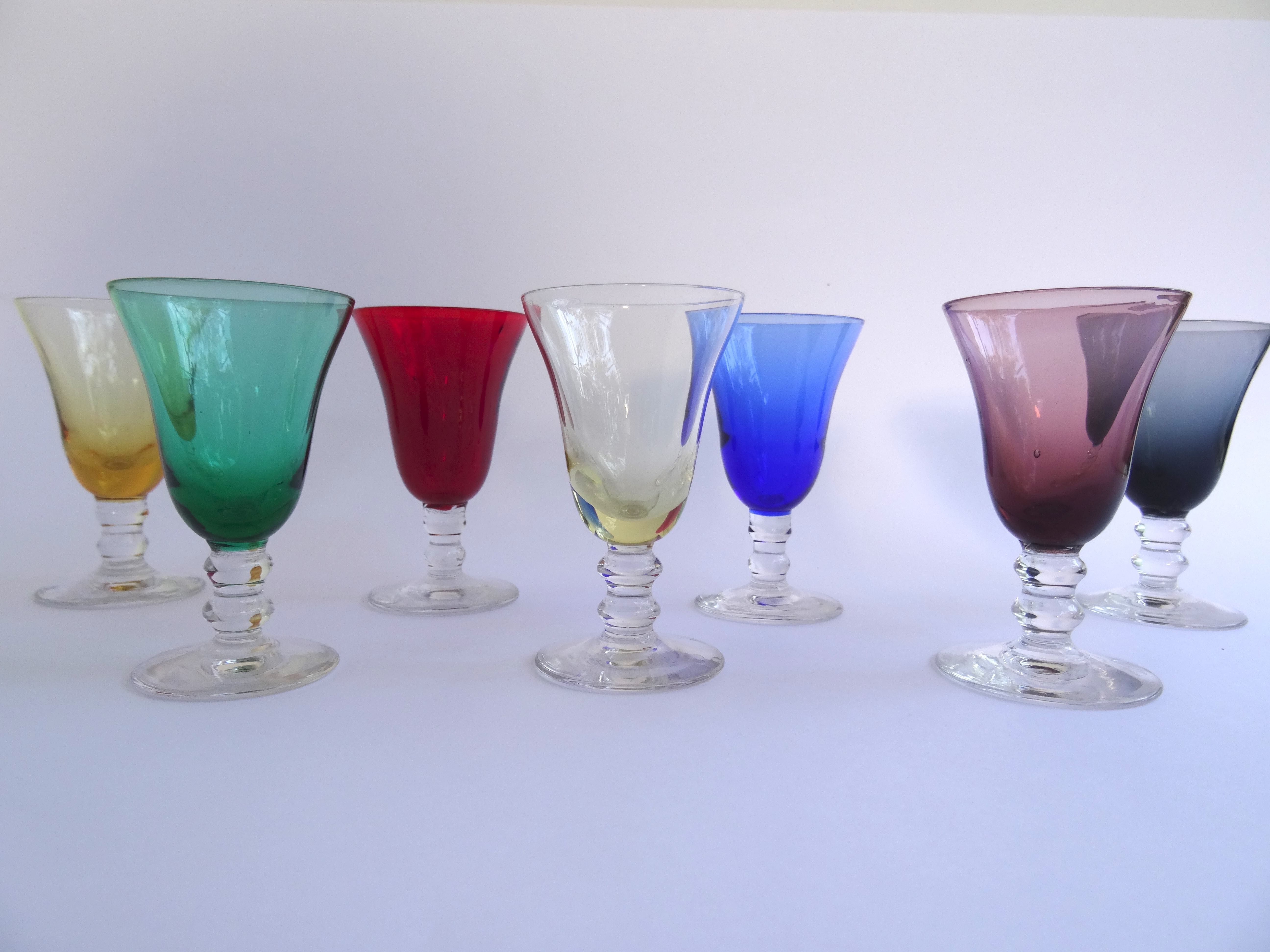 Liquor glasses