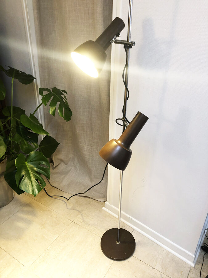 Lampadaire modulable à 2 spots, 1970