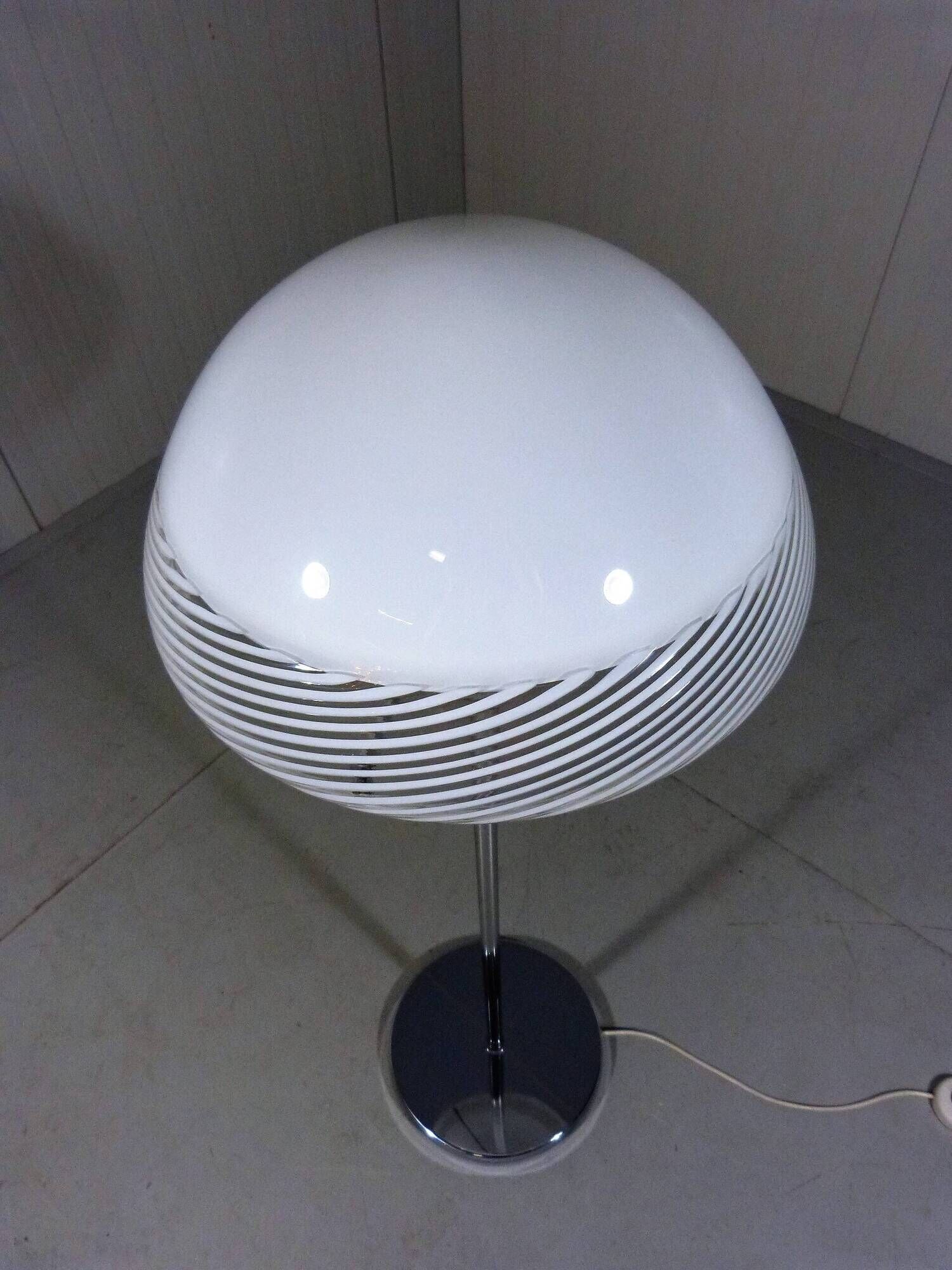 Carlo Nason floor lamp LT 350 Mazzega Italy 1960s