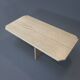 Vintage travertine coffee table, 1970s