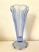 Antique blue cornet vase 27 cm
