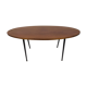 Vintage oval coffee table