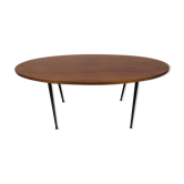 Vintage oval coffee table