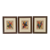 Triptyque peinture abstraite - Auguste Perrin - 1972