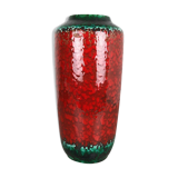 Vase fat lava multi-color 517-45 Scheurich années 1970