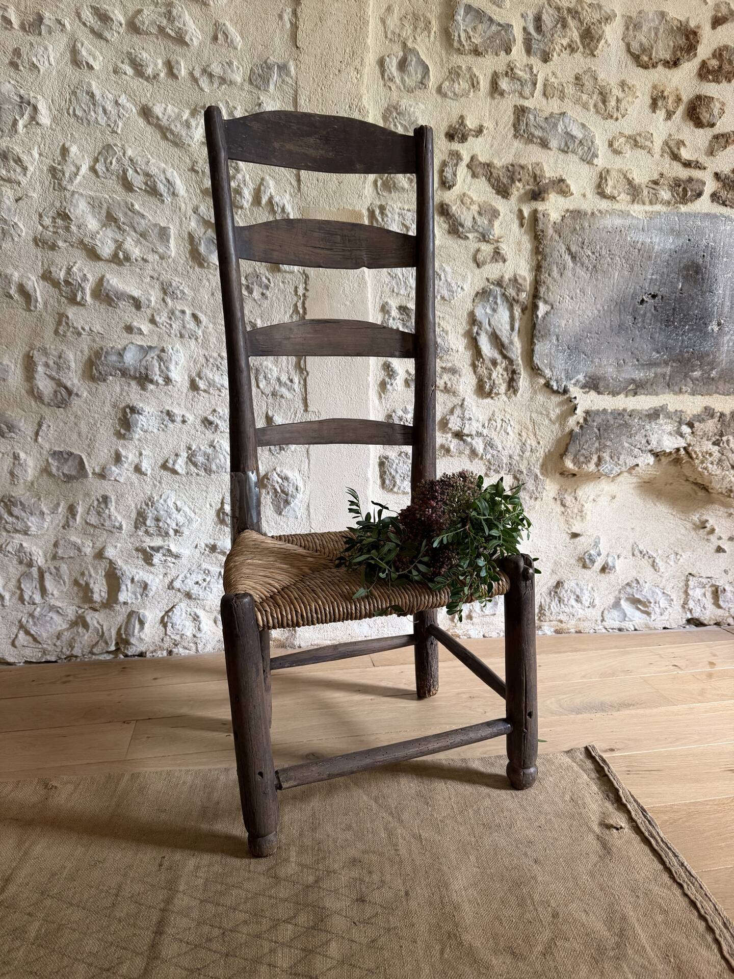 Brutalist popular art chair