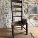 Brutalist popular art chair