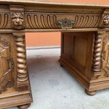 Renaissance style flat desk 1900