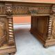 Renaissance style flat desk 1900