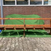 Banc pliant en pin suédois des années 1960-1970