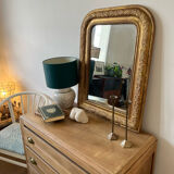 Louis Philippe style mirror gilded