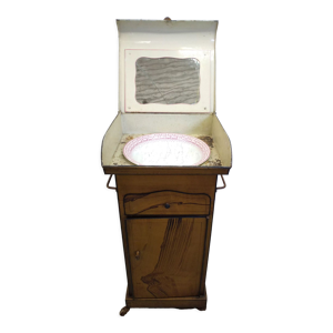 Meuble de toilette ancien, cabinet