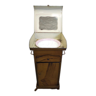 Antique bathroom furniture, toilet