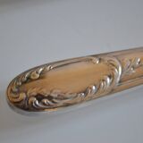 12 couteaux de table métal argenté 25,5 cm