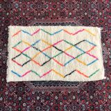 Colorful azilal carpet children's room 61x101cm