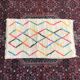 Tapis azilal coloré chambre enfants 61x101cm