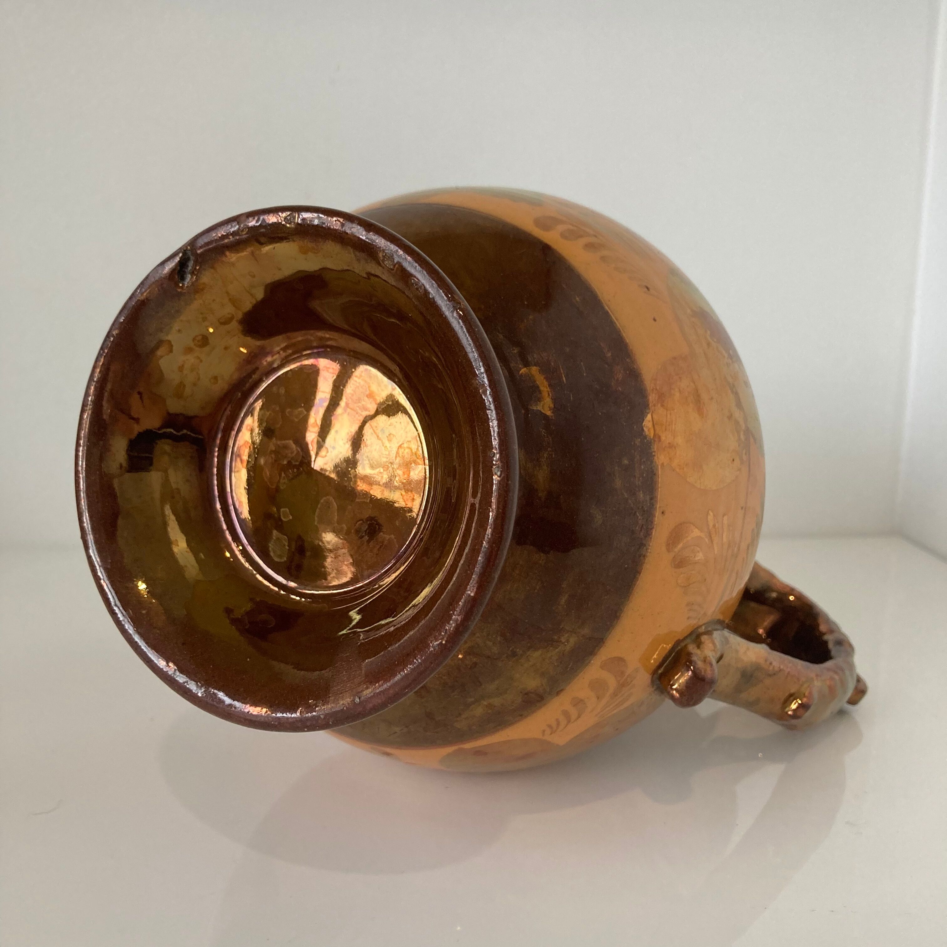 Jersey Metal Chandelier Ceramic Pitcher