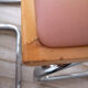 Suite of 4 armchairs by Marcel Breuer 1980 skaï