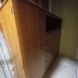 Oak scriban carpenter manufacture