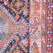 Antique Oriental Rug Iran Shiraz Tribes Khamseh: 3.00 X 1.85 Meters