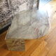 Table basse oeil 1970 en marbre