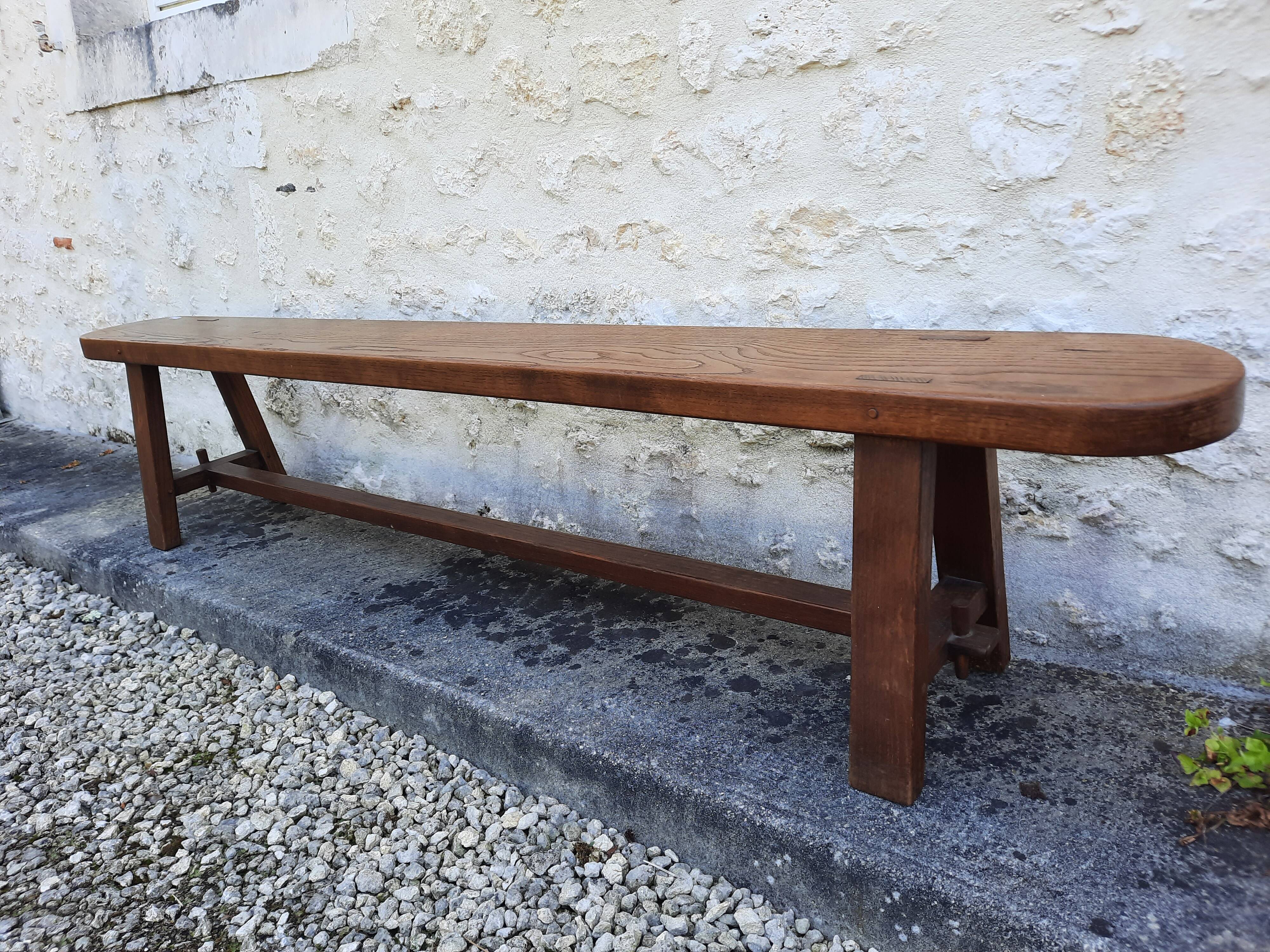 Oak bench 2.10 m