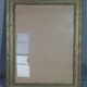 Frame wood & stucco patinated Art Nouveau 58,5x46,5 foliage 50x38,5 cm SB