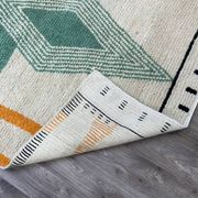 Handmade wool rug 3*2m Moroccan