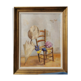 Ancient painting by Anna Fertis still life