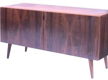 Vintage Scandinavian sideboard in rosewood