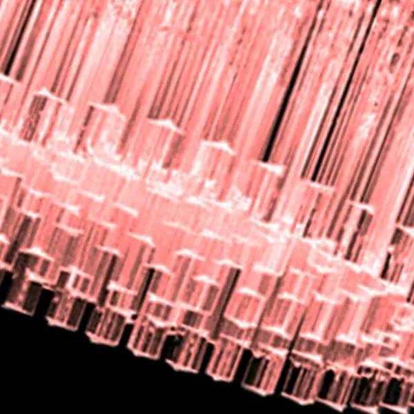 Lustre italien moderne du milieu du siècle « Concava » de Triedro