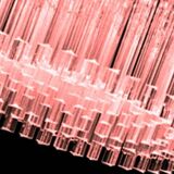 Lustre italien moderne du milieu du siècle « Concava » de Triedro