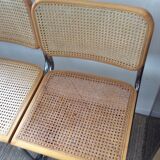 Pair of chairs Marcel Breuer Cesca B32
