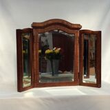 Ancient triptych mirror - 58x80cm