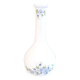 Fine porcelain soliflore vase with floral decoration England Staffordshire