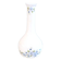 Fine porcelain soliflore vase with floral decoration England Staffordshire