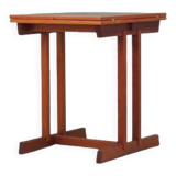 Table basse en acajou, design danois, années 1970, production : Danemark