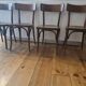 4 chaises Thonet