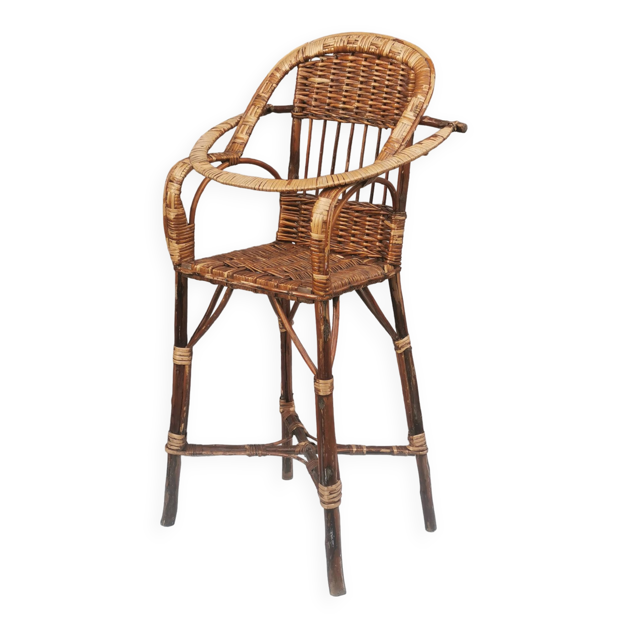 Vintage children’s high chair