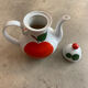 Porcelain teapot