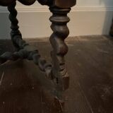 Pair of Louis XIII style oak chairs