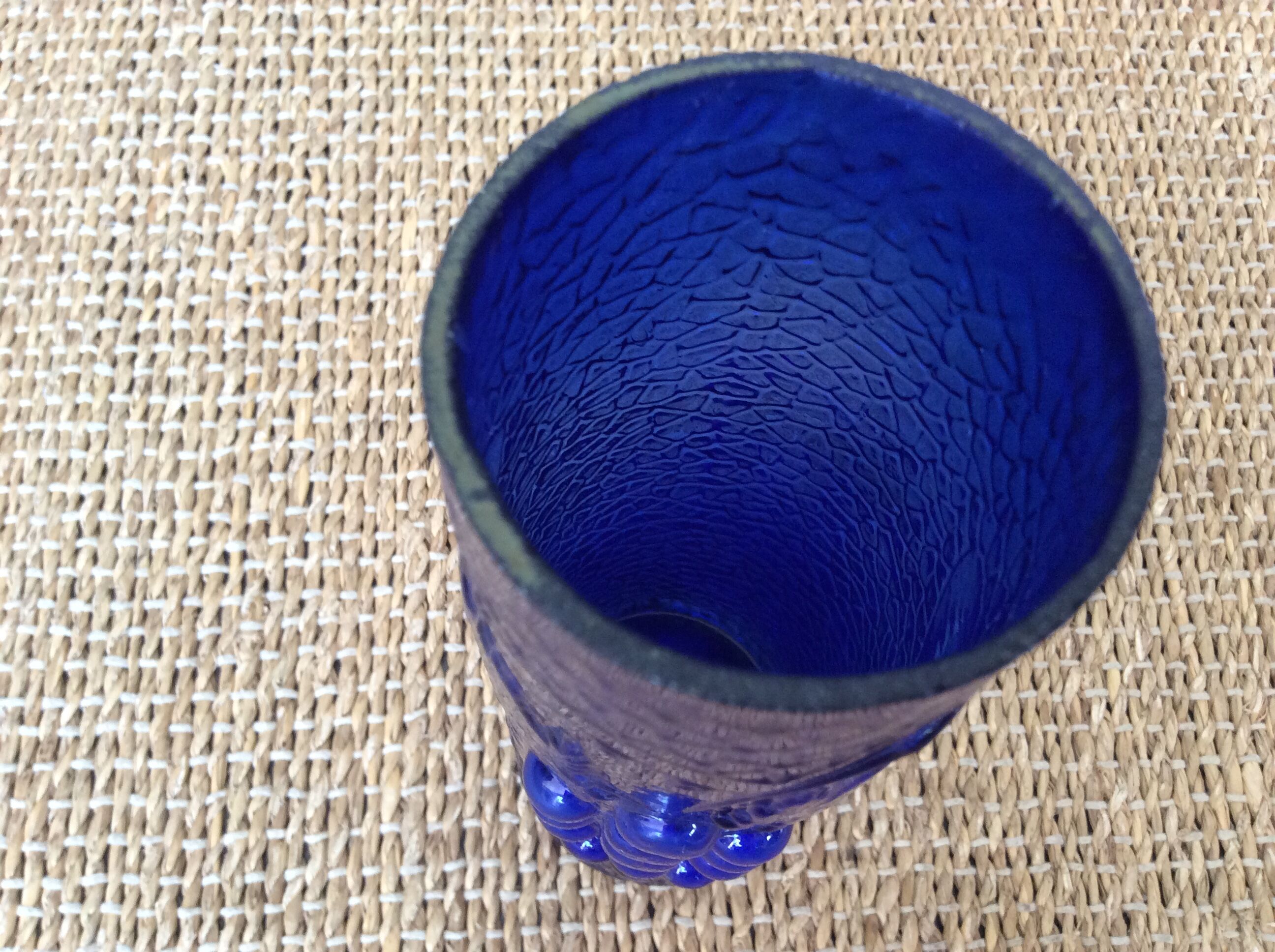 Blue vase