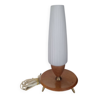 Ancienne lampe vintage tripode pied compas