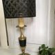 Lampe en bronze doré