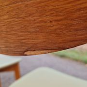 Set of 5 vintage Scandinavian style chairs